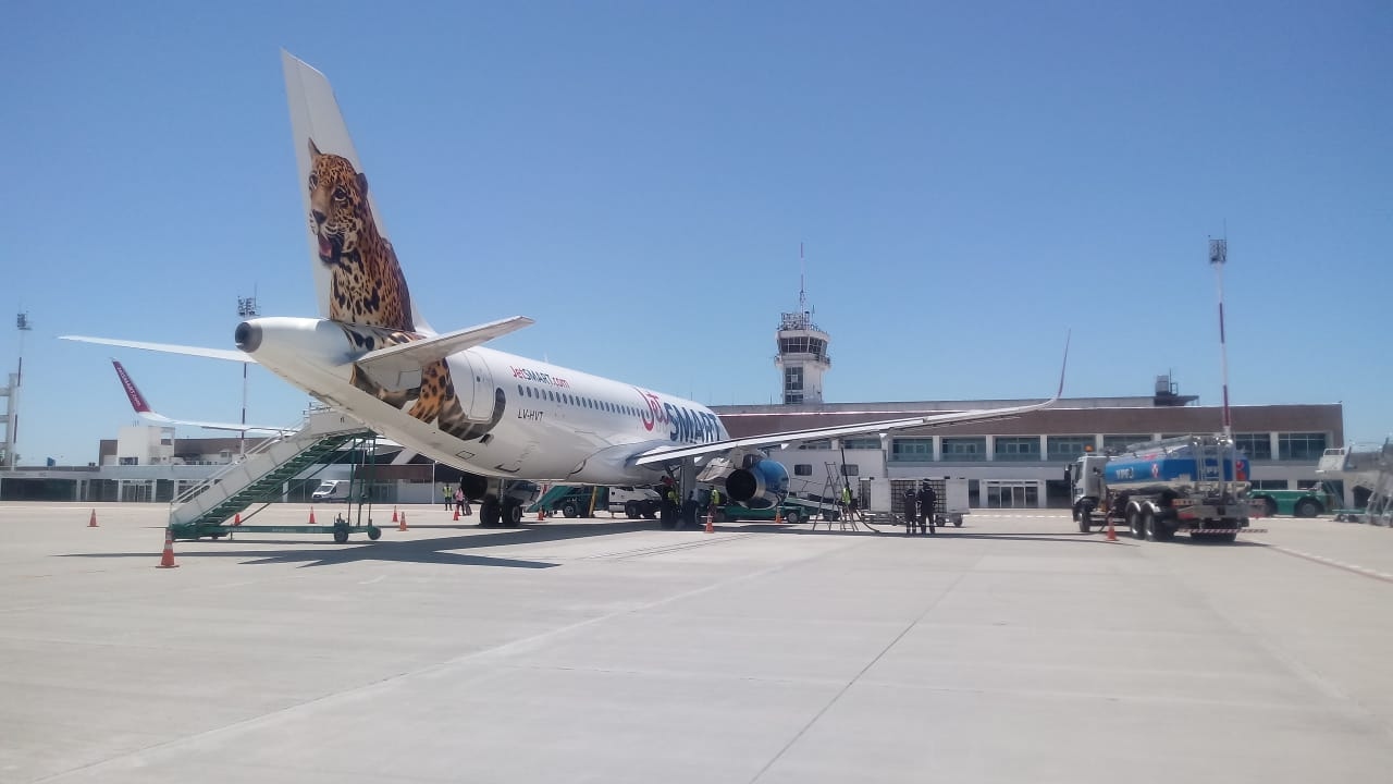 La Aerolínea Jetsmart retomó la ruta Rosario-Neuquén